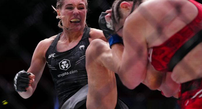 Yana Santos encerra má fase ao vencer rival no UFC Vegas 95