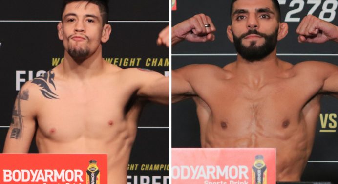 Brandon Moreno e Amir Albazi se enfrentam na luta principal do UFC Canadá