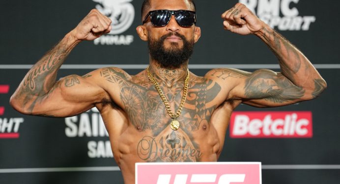 Em ótima fase, Joanderson Tubarão promete ‘castigar’ rival francês no UFC Paris