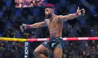 Morgan Charriere levou o bônus de Performance da Noite após vencer Gabriel Fly no UFC Paris.