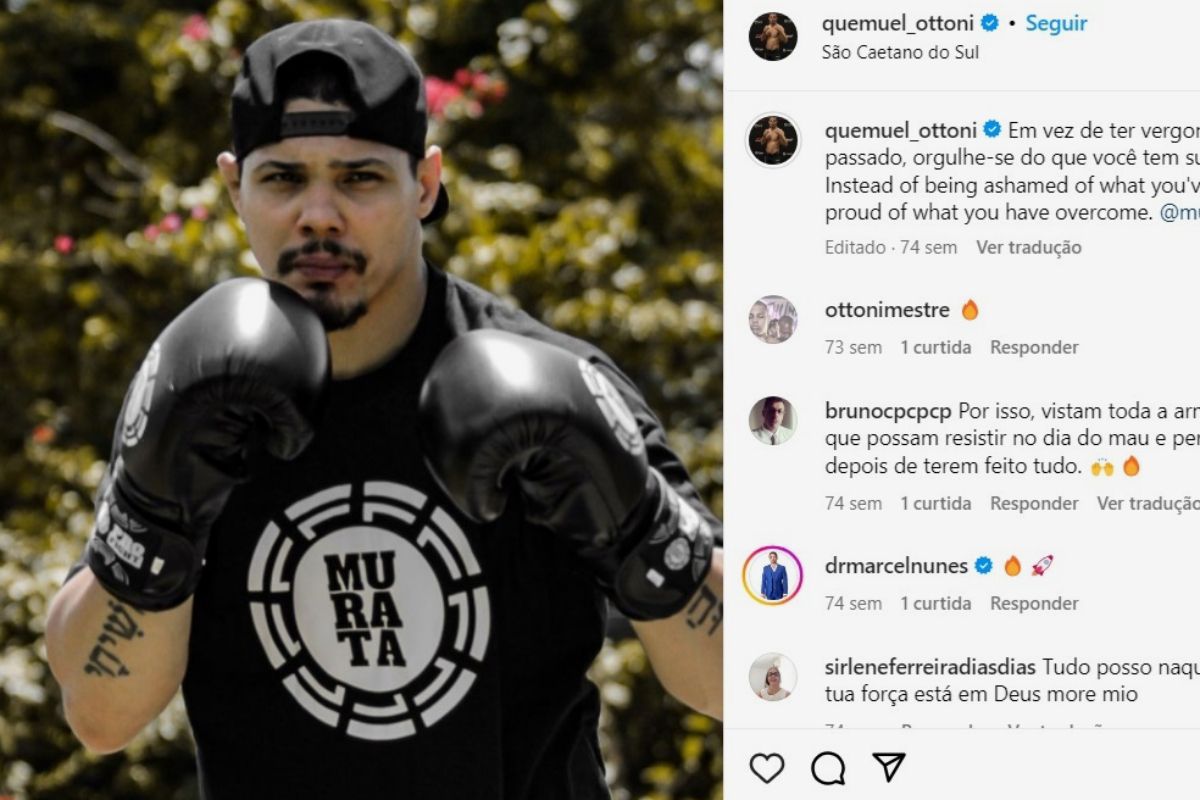 Quemuel Ottoni é uma promessa do MMA e venceu Alex Poatan