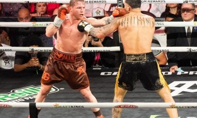 Saul Canelo Alvarez duela com Edgar Berlanga na T-Mobile Arena