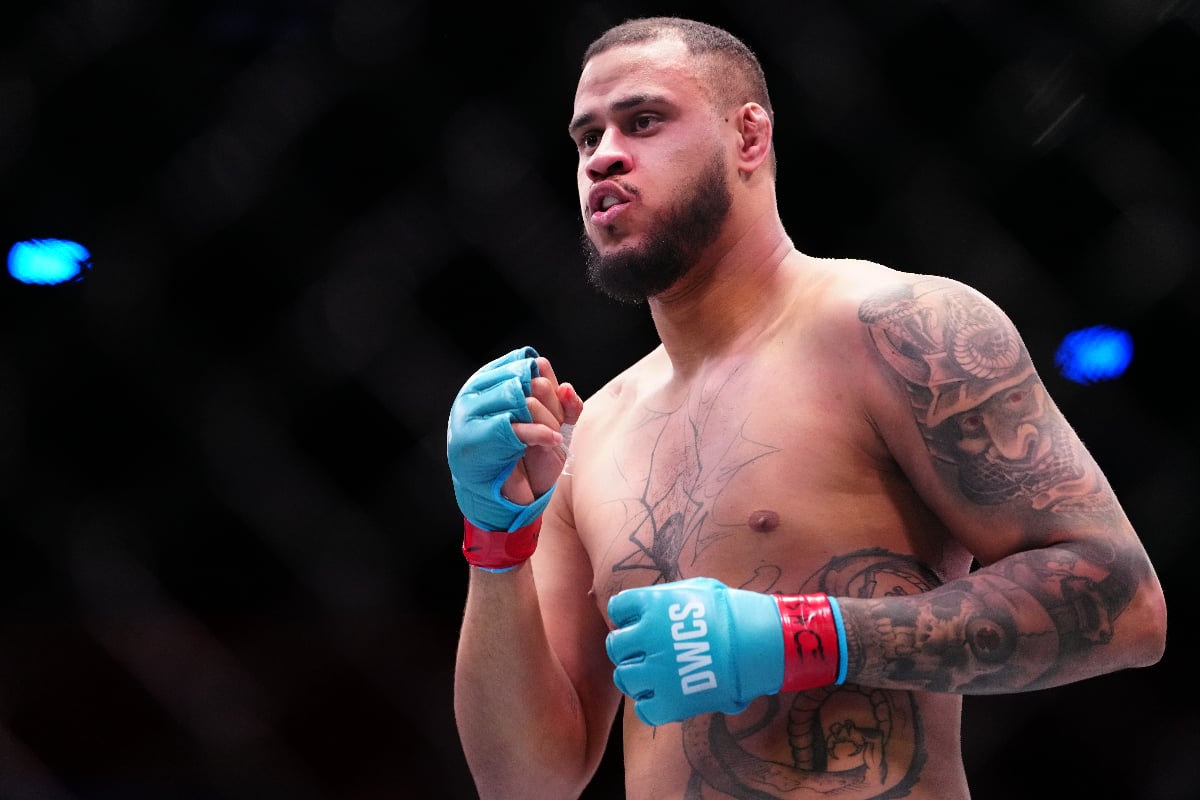 Talisson 'Xicão' Teixeira em ação pelo sexto episódio da oitava temporada do Contender Series