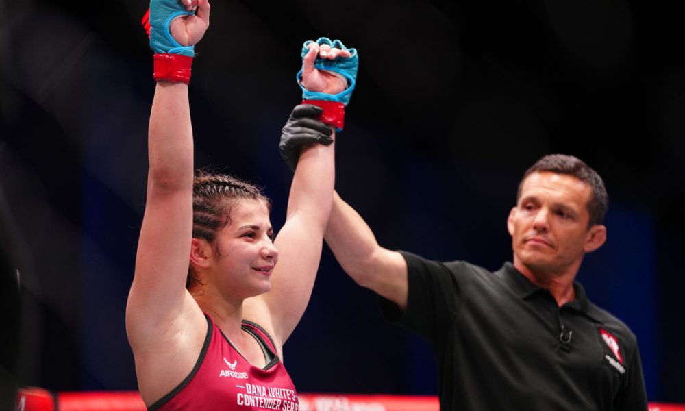 Julieta Martinez venceu seu combate no Contender Series, mas não foi contratada pelo UFC.