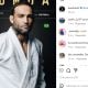 Guilherme Bomba posa para foto em revista de jiu-jitsu