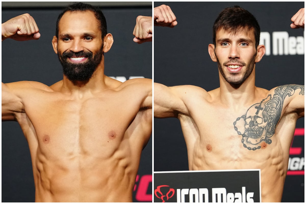 Michel Pereira e Matheus Nicolau vencem a balança na pesagem do UFC Vegas 99