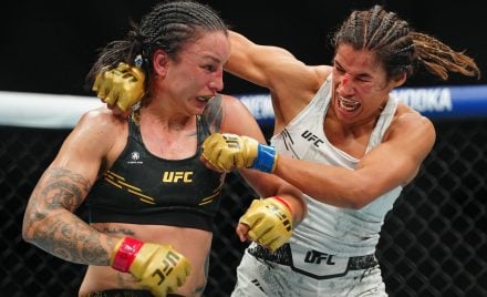 Raquel Pennington e Julianna Peña duelam no UFC 307