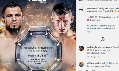 Umar Nurmagomedov e Eduardo Dantas são especialistas em grappling