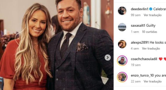 Noiva de McGregor critica postura de vítima de agressão sexual: “Que tipo de mulher você é?”