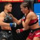 Denise Gomes e Karolina Kowalkiewicz trocam socos no UFC Vegas 100