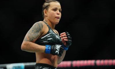 Eduarda Ronda em ação no card do UFC 309, em Nova York