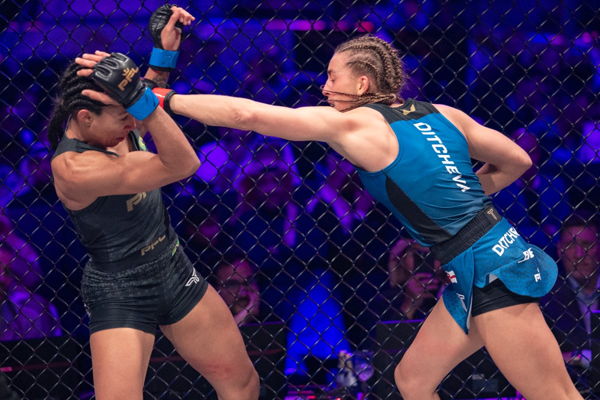 Taila Santos e Dakota Ditcheva duelam na final da PFL