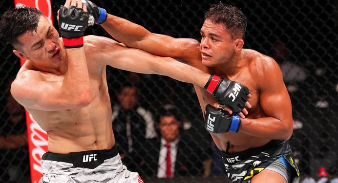 Nikolas Motta domina chinês e vence por decisão unânime no UFC Macau