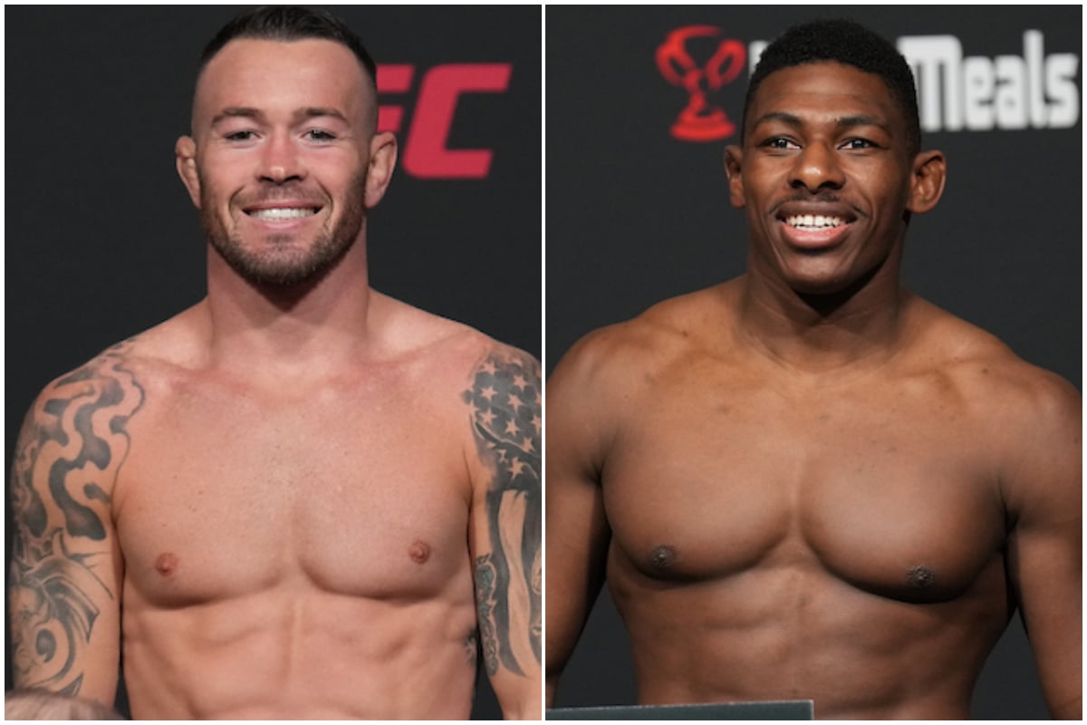 Colby Covington e Joaquin Buckley batem o peso na balança