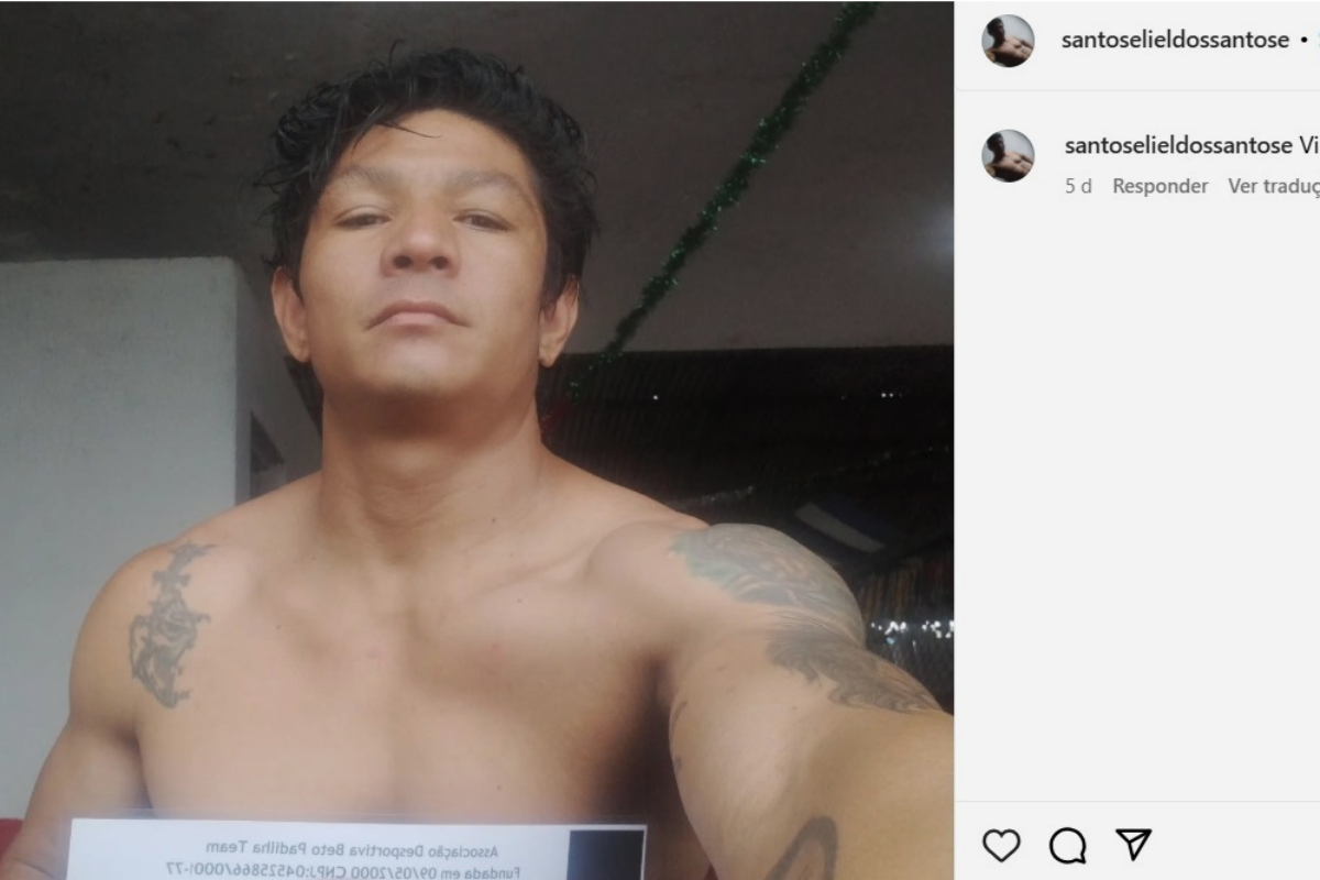 Eliel dos Santos é um veterano do MMA