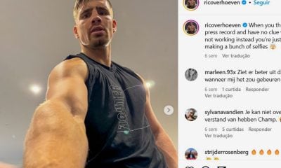 Rico Verhoeven é um dos melhores lutadores de kickboxing de todos os tempos