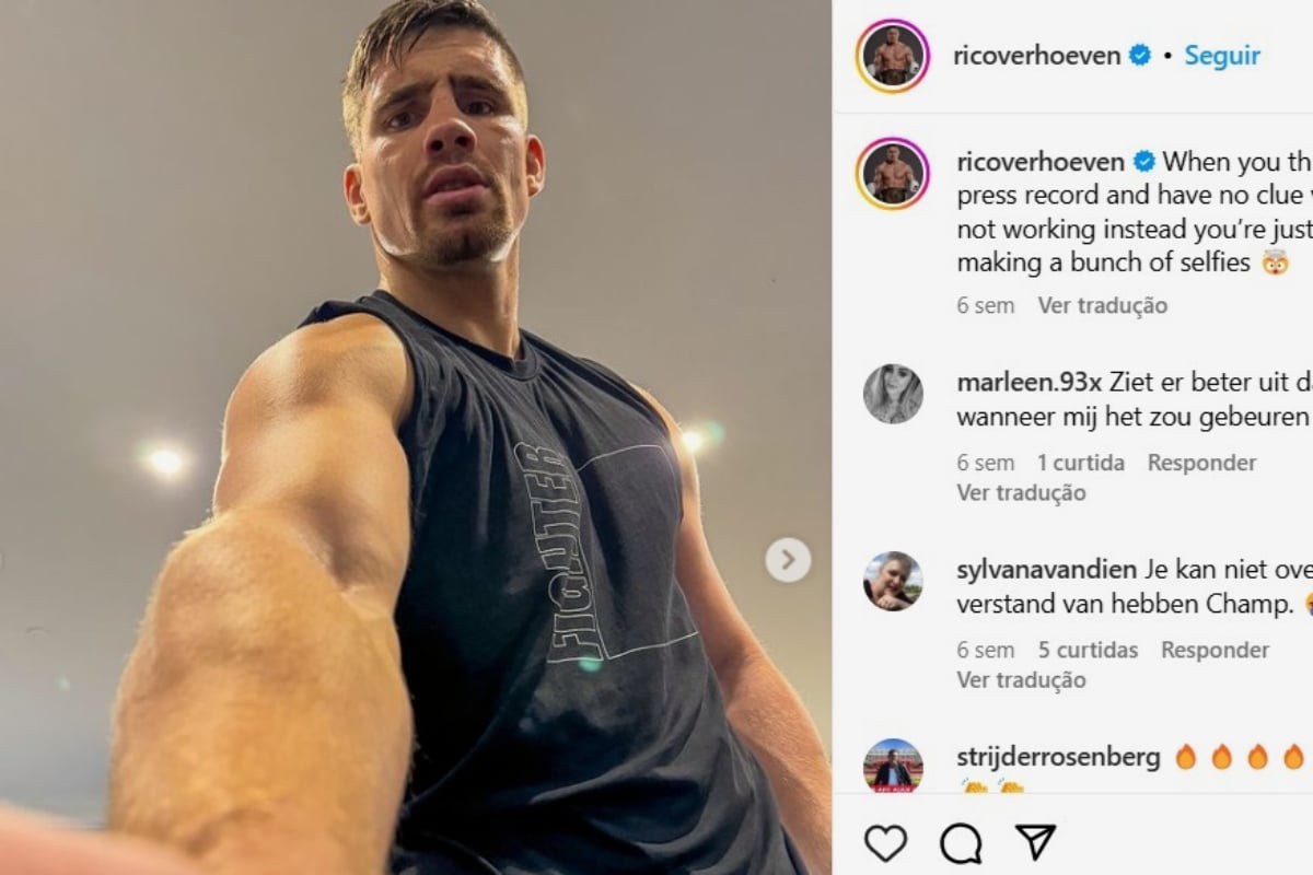 Rico Verhoeven é um dos melhores lutadores de kickboxing de todos os tempos