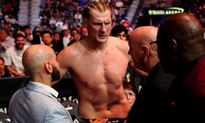 Alexander Volkov conversa com Dana White para tentar entender resultado da luta contra Ciryl Gane no UFC 310