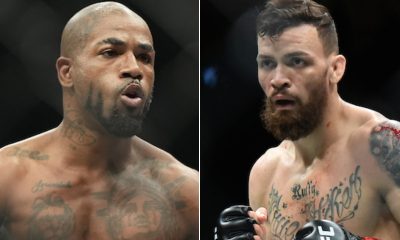 Maurício Ruffy (à direita) encara Bobby Green no UFC 313