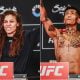 Mayra Sheetara e Vinicius Lok Dog na pesagem do UFC Arábia Saudita