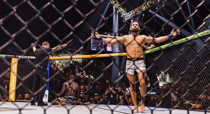 Nassourdine Imavov pede luta por título após vitória sobre Adesanya no UFC Arábia