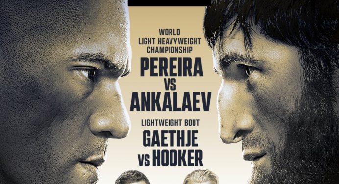 Pôster do UFC 313 destaca disputa entre Alex Poatan e Magomed Ankalaev; veja