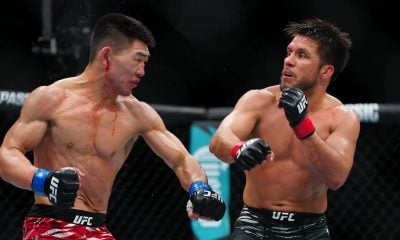 Song Yadong (à esquerda) venceu Henry Cejudo no UFC Seattle