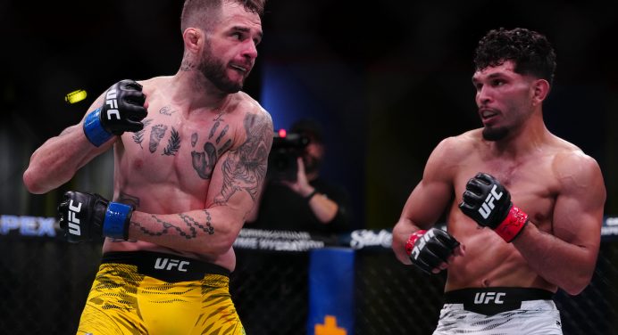 UFC Vegas 103: Lucas Almeida batalha, mas perde para americano na decisão dividida