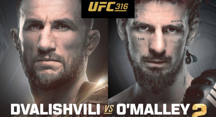 Pôster do UFC 316 destaca disputas pelos títulos peso-galo masculino e feminino; veja