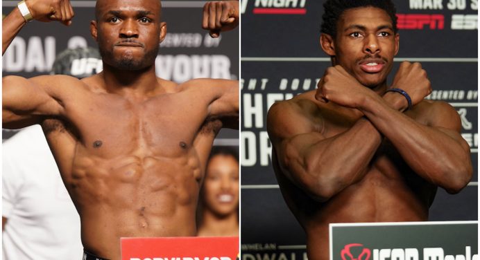 Duelo de gerações! Kamaru Usman enfrenta Joaquin Buckley na luta principal do UFC Atlanta