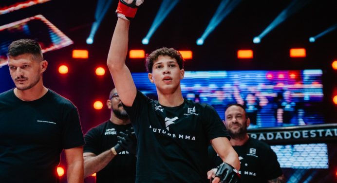 Prodígio! Aos 17 anos, Adriano Imperador lidera card do Future MMA em Goiânia