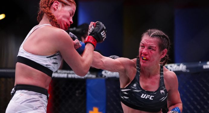 Mesmo derrotada, brasileira embolsa R$ 285 mil por ‘Luta da Noite’ no UFC Vegas 107