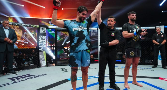 Cara de Sapato vence rival irlandês por pontos e avança para as semifinais do GP da PFL