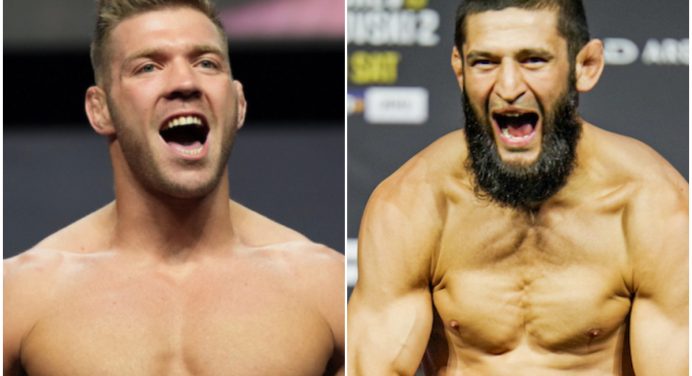 Du Plessis e Chimaev protagonizam encontro amistoso antes do UFC 319; veja