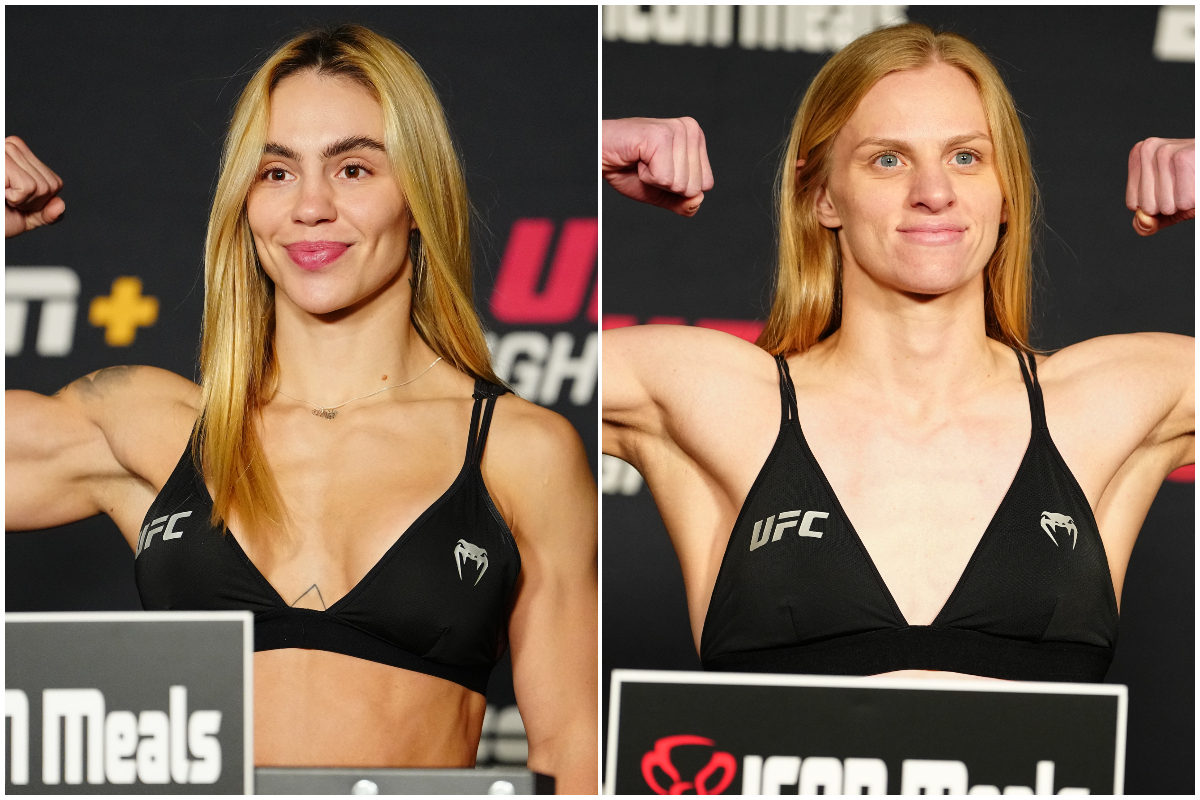 Nicolle Caliari e Carli Judice foram escaladas para o UFC 318