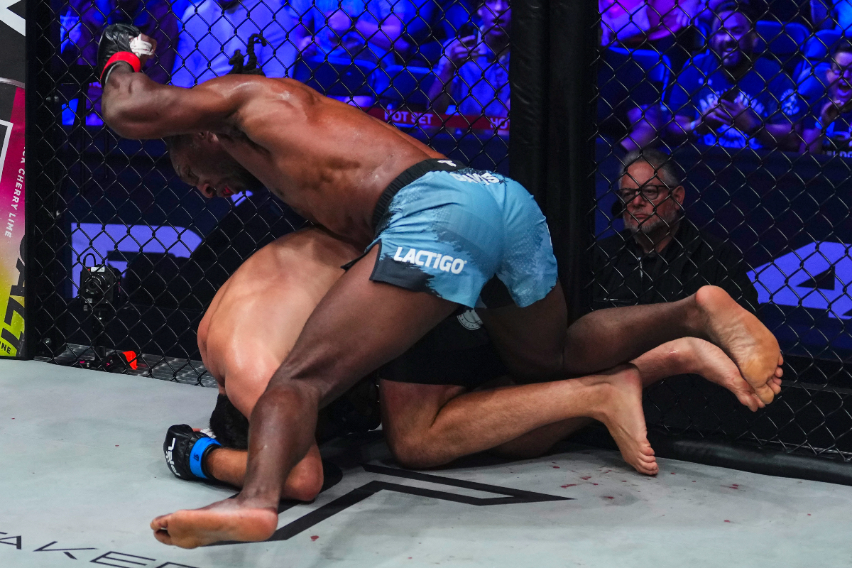 Phil Davis nocauteando Rob Wilkinson na PFL 4