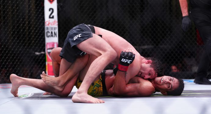 De virada, Allan Puro Osso vence Jafel Filho em duelo de brasileiros no UFC Vegas 107