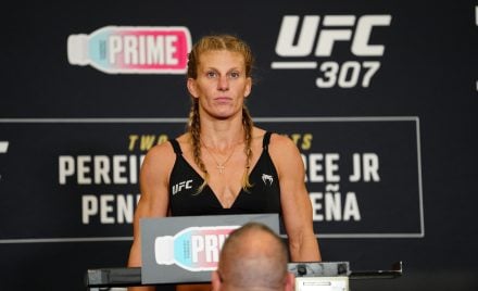 Kayla Harrison bate o peso no UFC 307