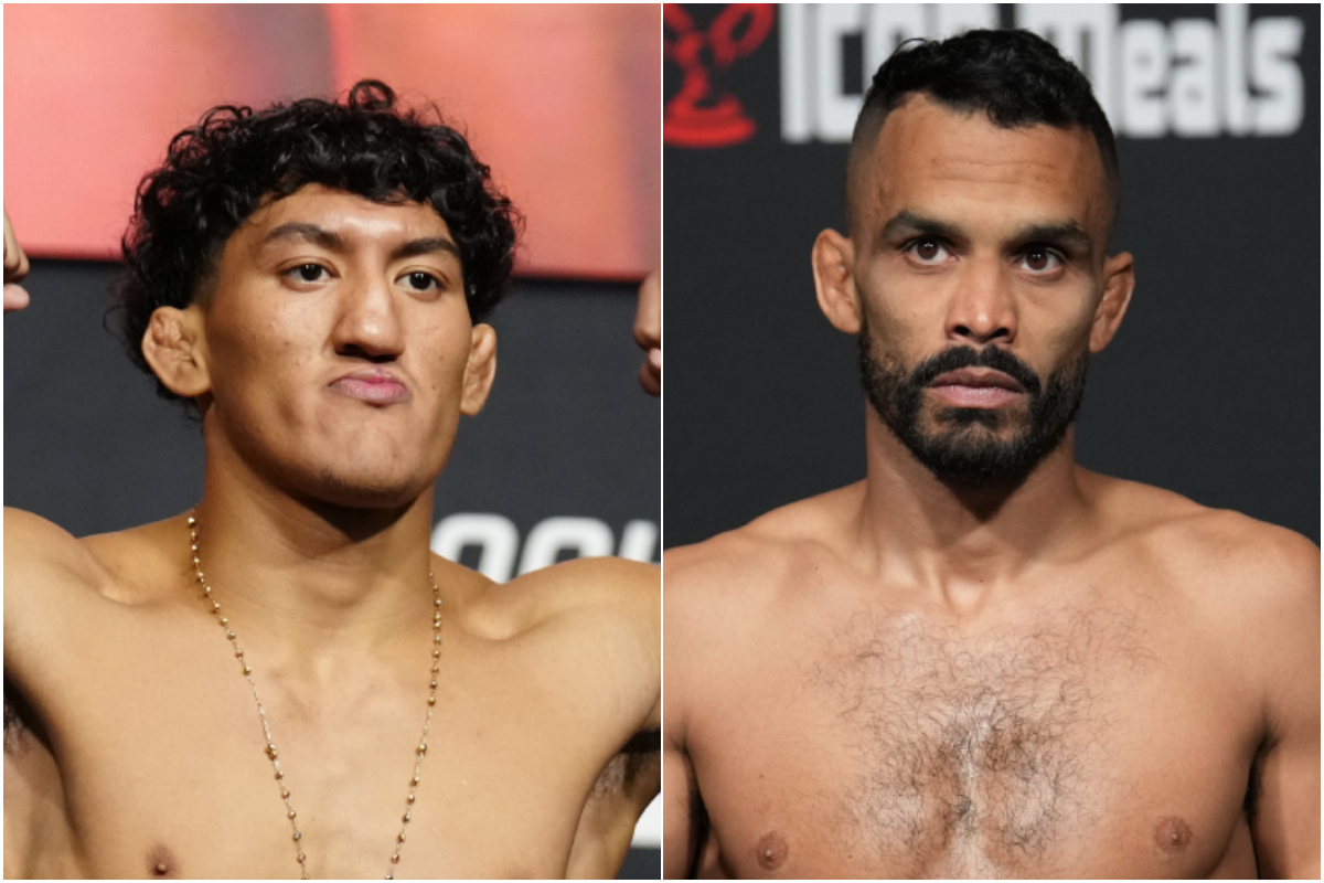 Raul Rosas Jr e Rob Font em montagem