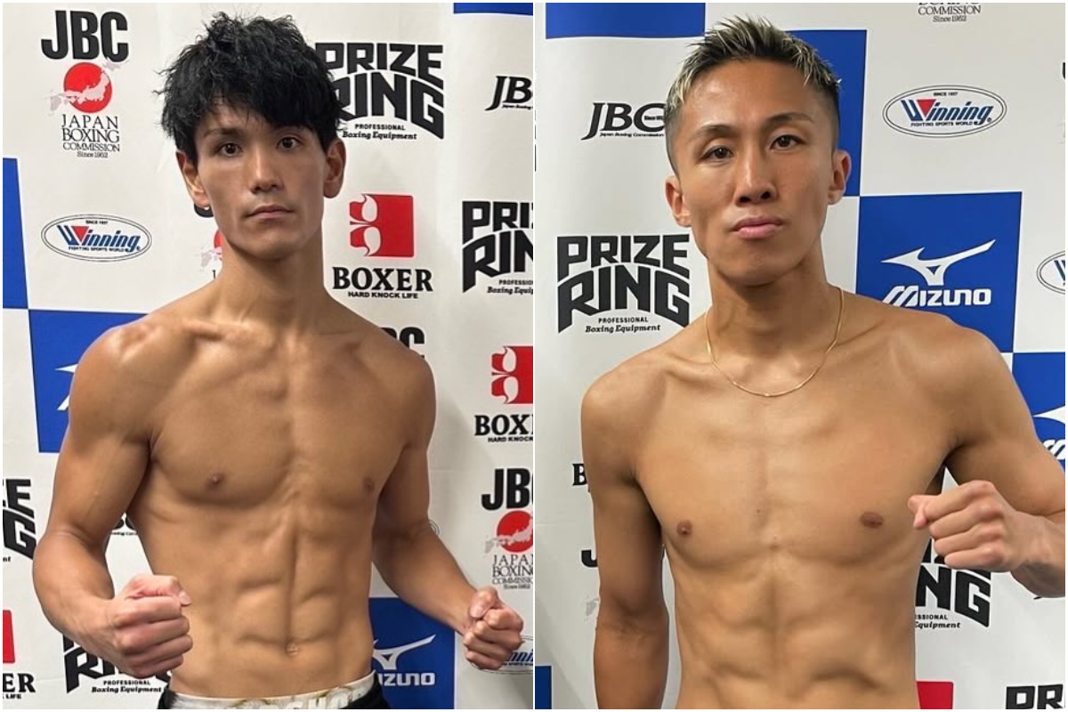 Shigetoshi Kotari e Hiromasa Urakawa em montagem