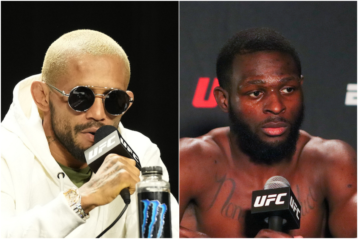 Montagem Deiveson Figueiredo e Montel Jackson