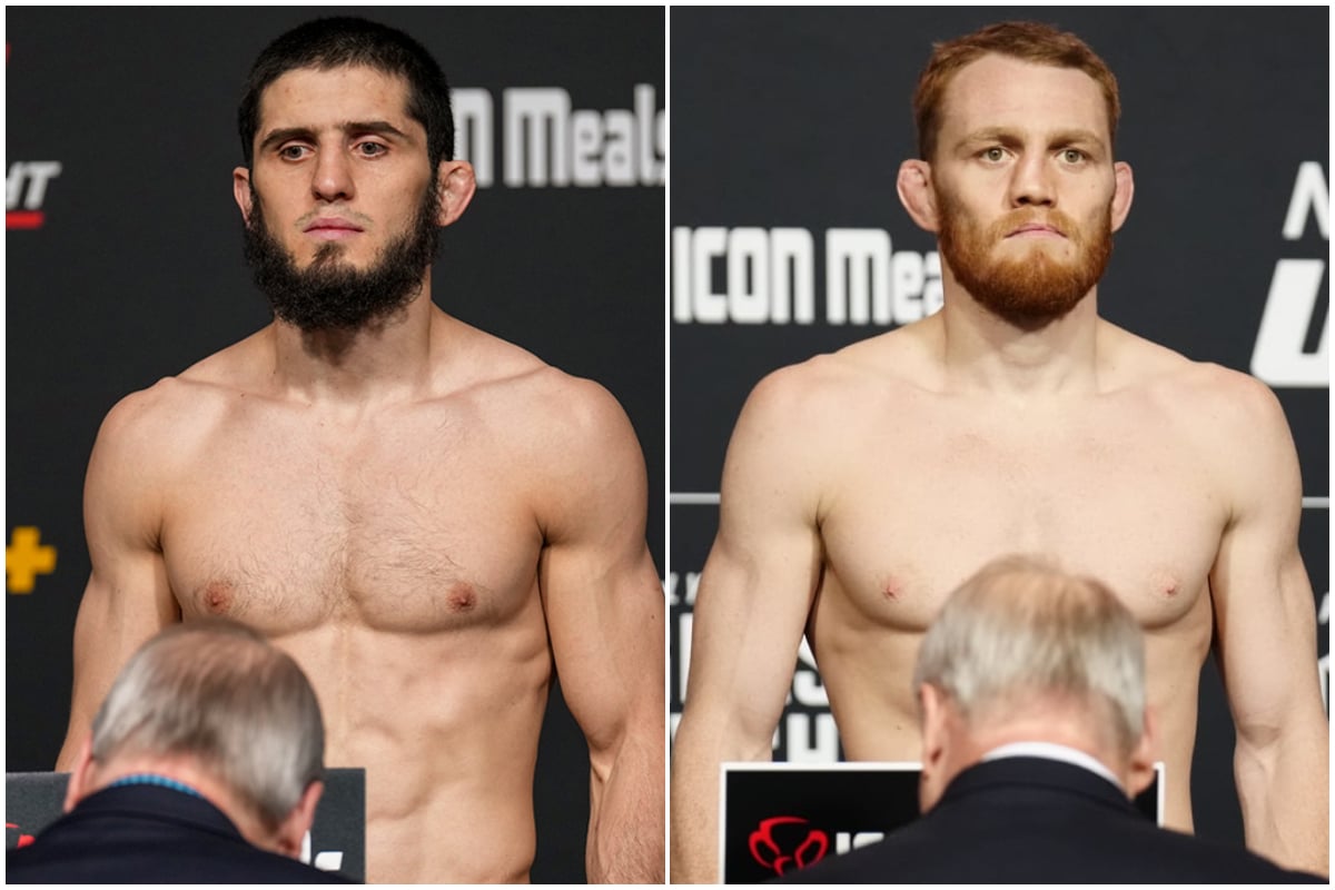 Islam Makhachev e Jack Della Maddalena serão os protagonistas do UFC 322
