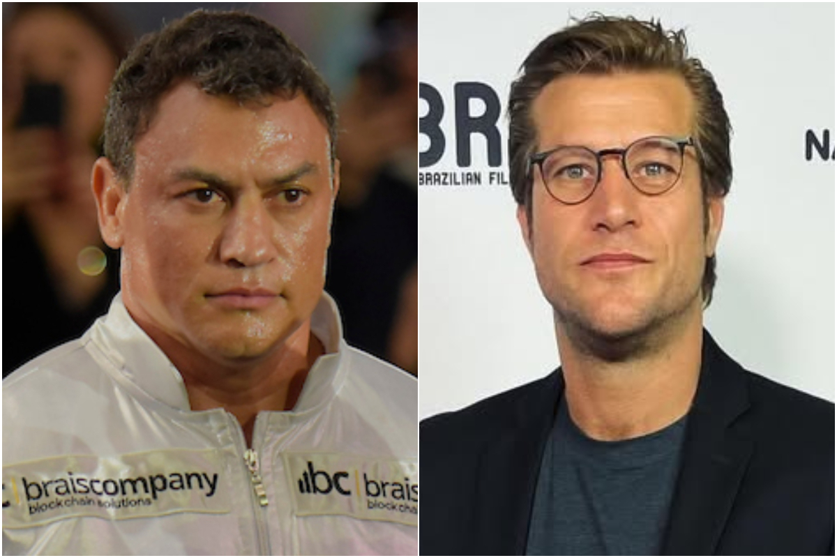 Popó e Diego Alemão em montagem