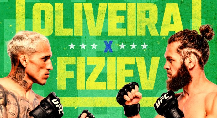 UFC Rio ganha pôster oficial com Charles do Bronx em destaque