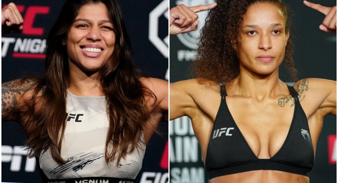Duelo brasileiro! UFC encaminha Mayra Sheetara vs Jacqueline Cavalcanti para novembro