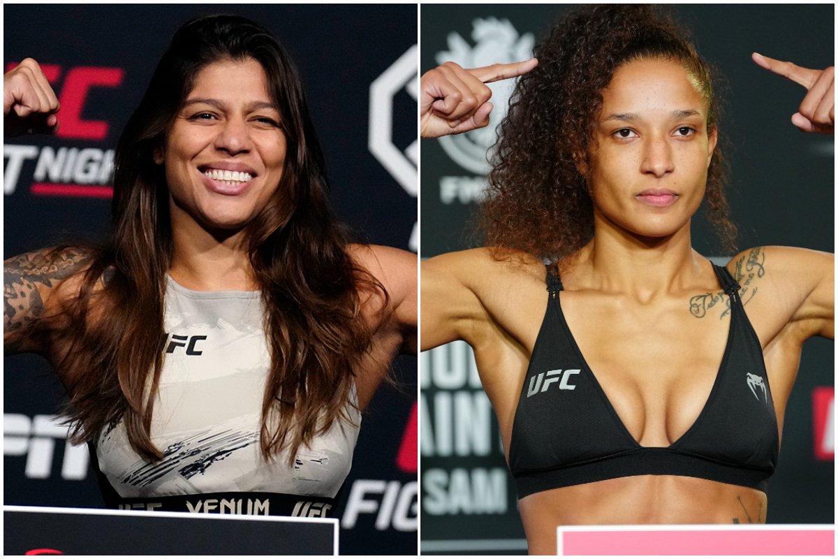 Mayra Sheetara e Jacqueline Cavalcanti foram escaladas para se enfrentarem no UFC