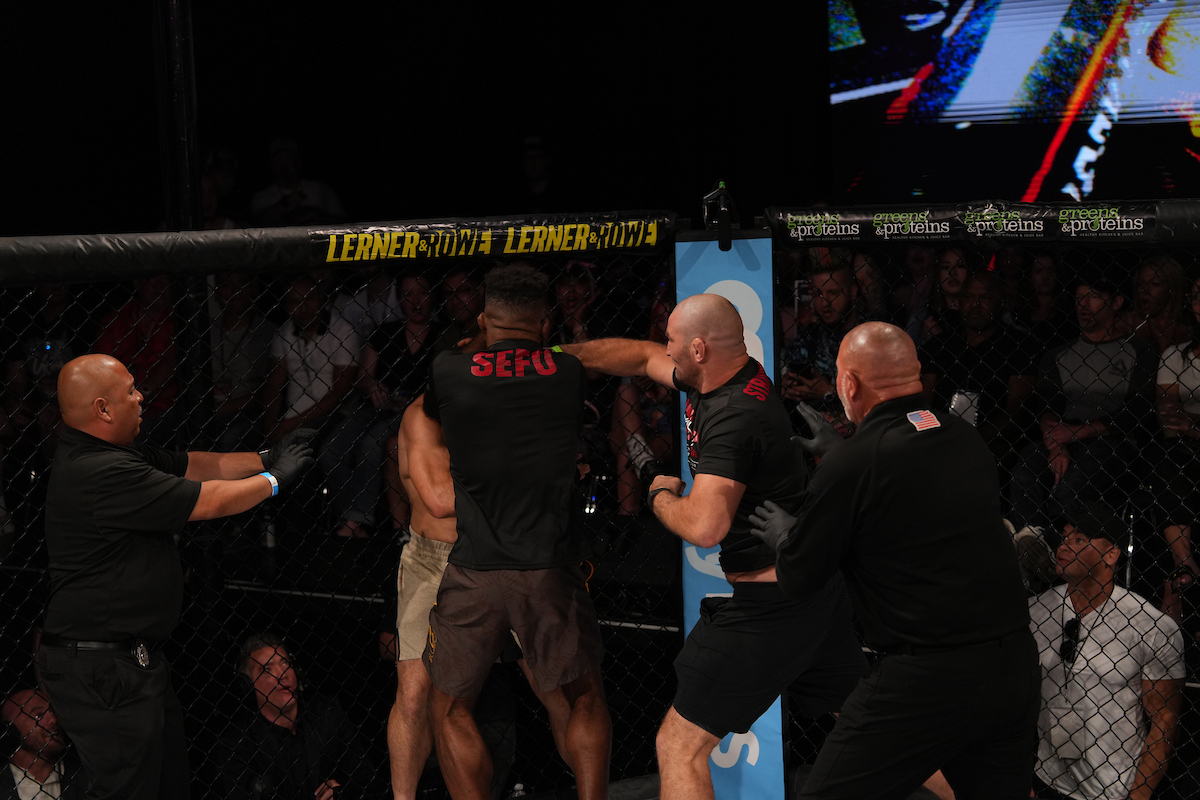 Sean Strickland se envolve em confusão no Tuff N Uff