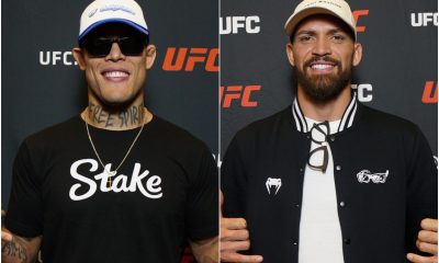 Caio Borralho e Maurício Ruffy em montagem