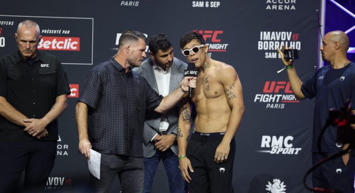 Caio Borralho detalha fase difícil antes de luta principal contra Imavov no UFC Paris