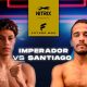 Adriano Imperador (à esquerda) encara Ederson Santiago na luta principal do Future MMA 15